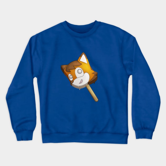 Cinder Frozen Treat Crewneck Sweatshirt by Firestorm Fox